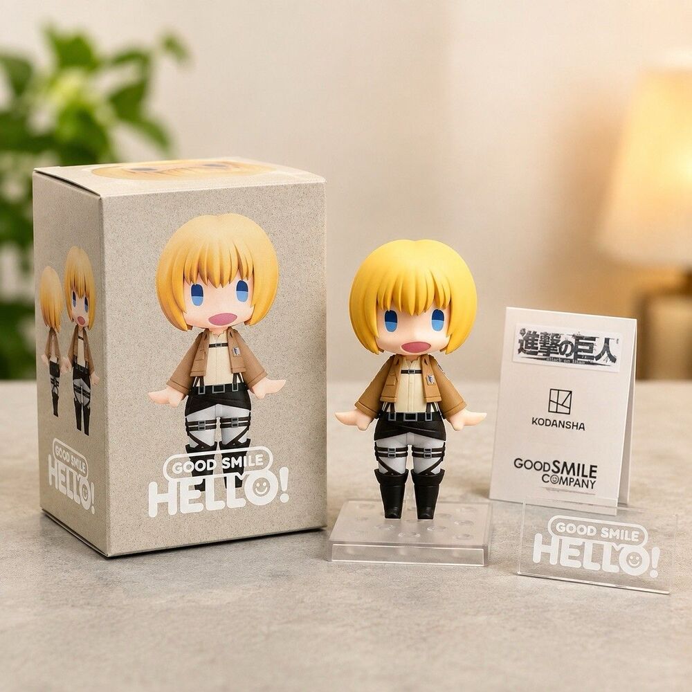 Good Smile Company HELLO! GOOD SMILE Attack on Titan Armin Arlert Action Figure